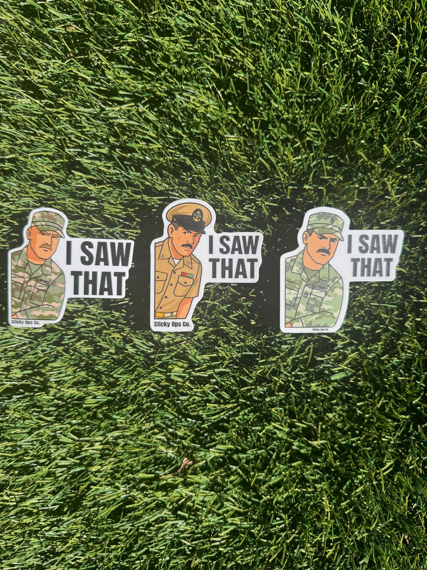 "I Saw That" Navy Chief Sticker