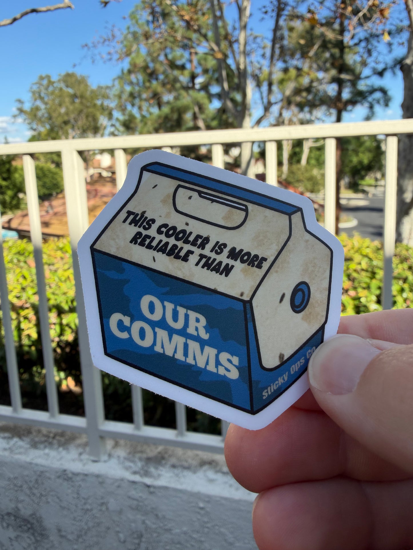 This Cooler Is More Reliable Than Our Comms