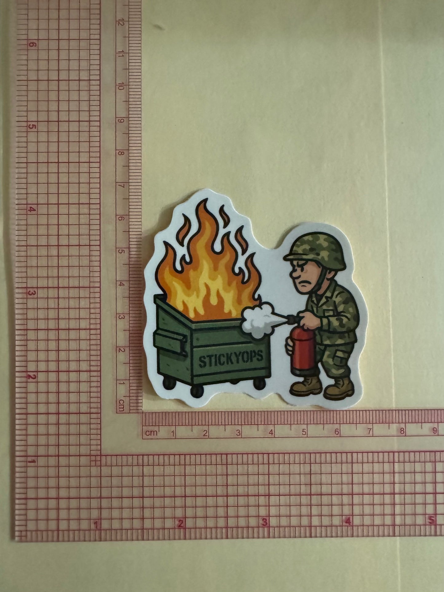 Dumpster Fire – Military Edition