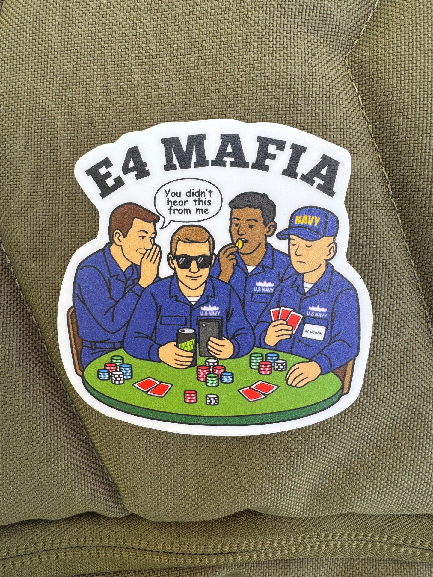 E-4 Mafia – Poker Table Edition