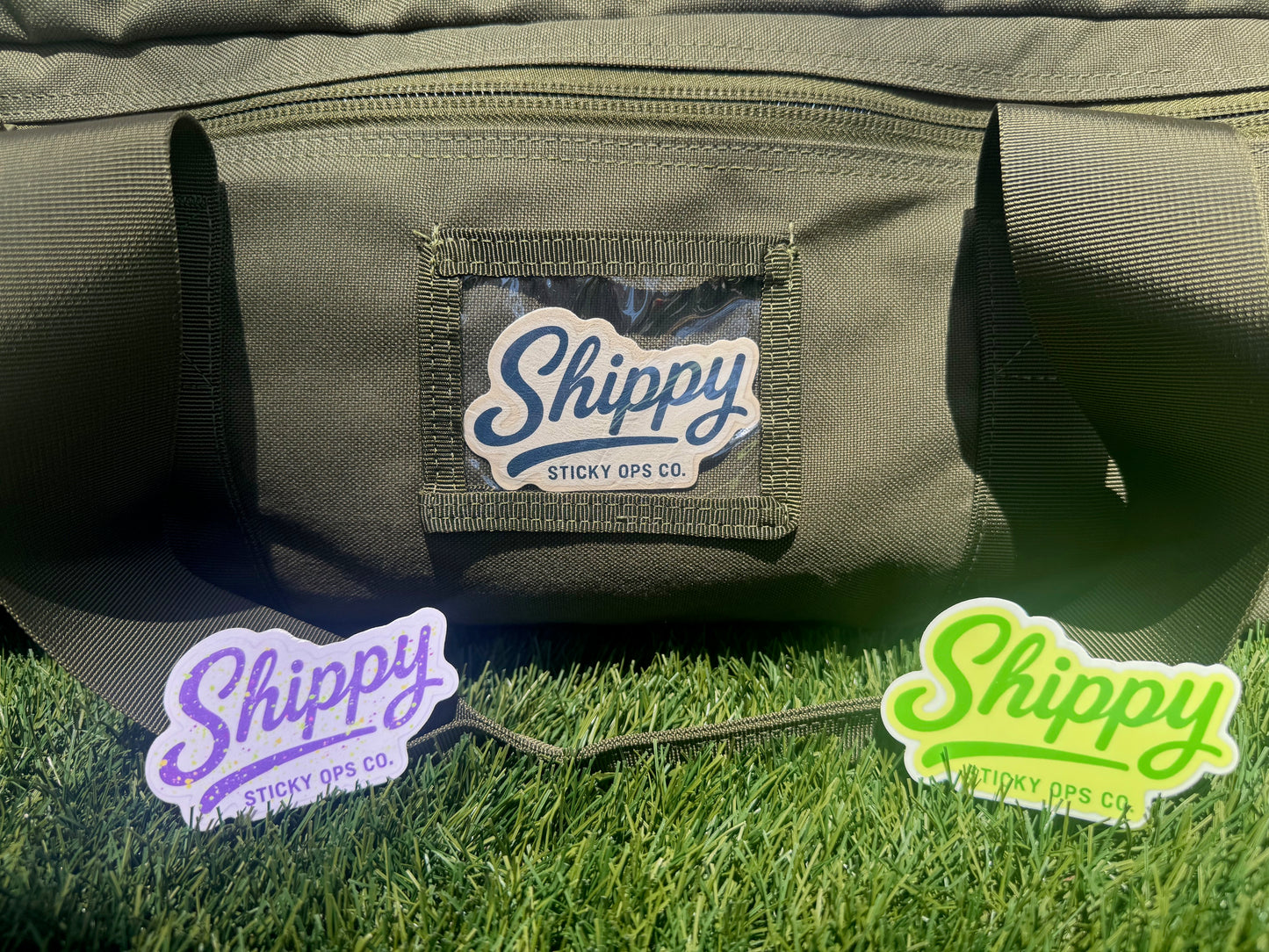 Shippy – Navy Nickname Sticker (3 Color Variants)