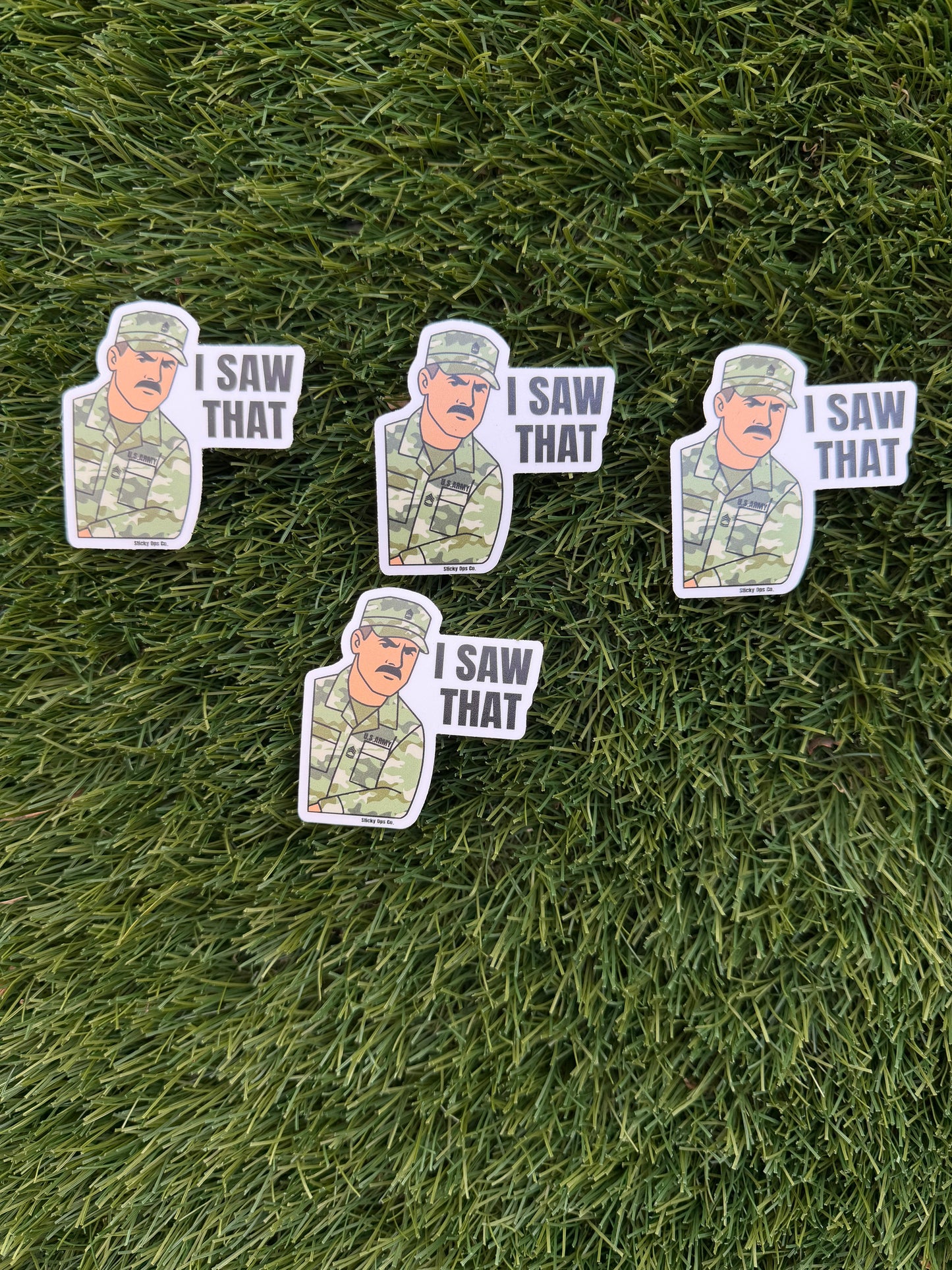 I Saw That- Army Sergeant First Class