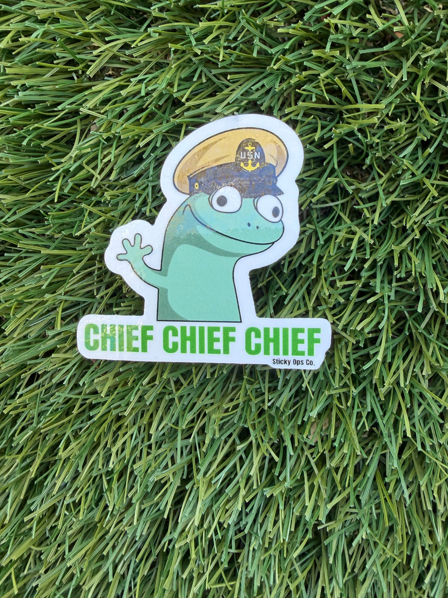 Chief, Chief, Chief- Green Lizard
