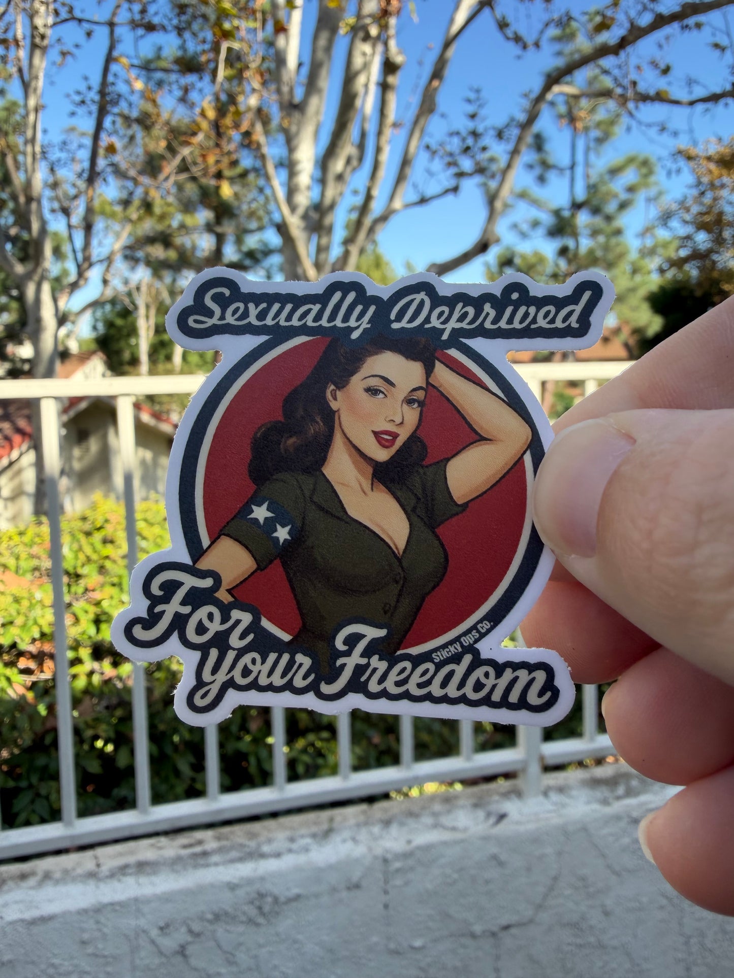 Sexually Deprived for Your Freedom