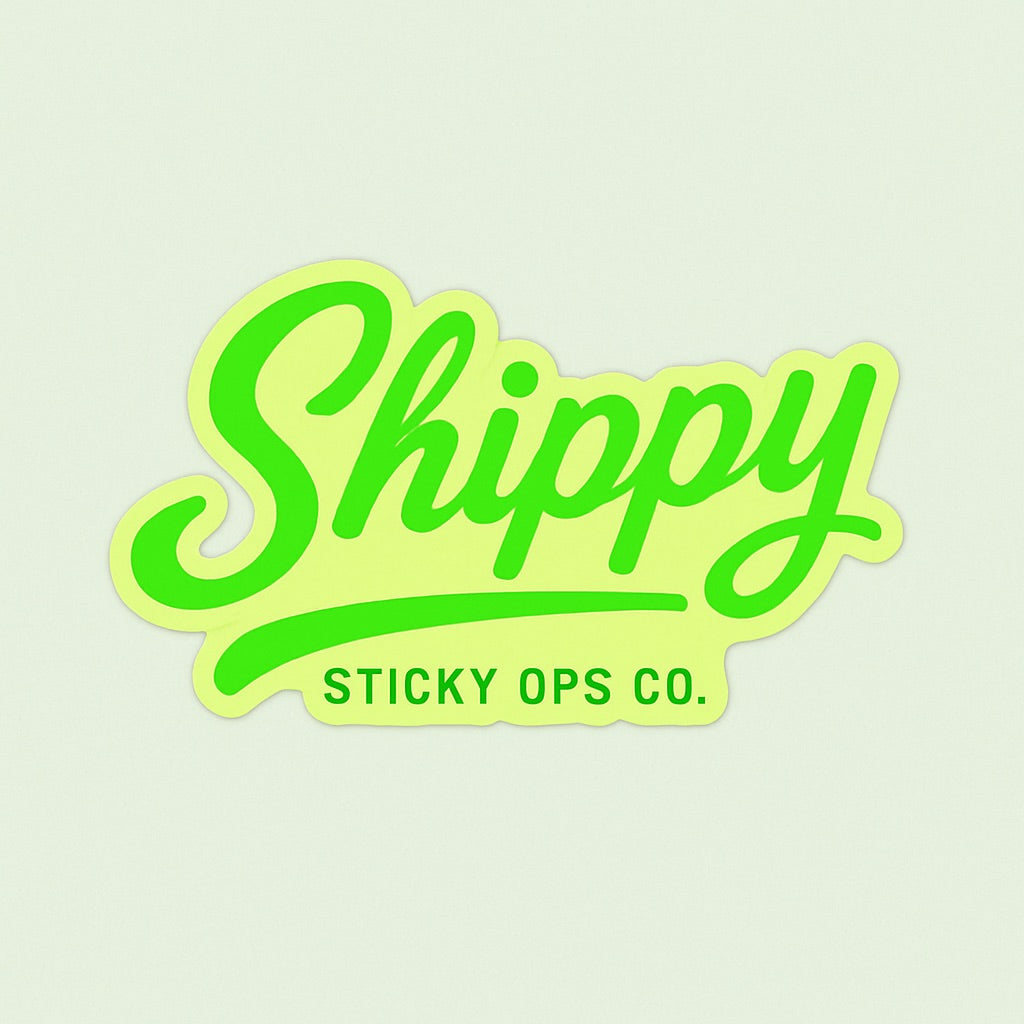 Shippy – Navy Nickname Sticker (3 Color Variants)