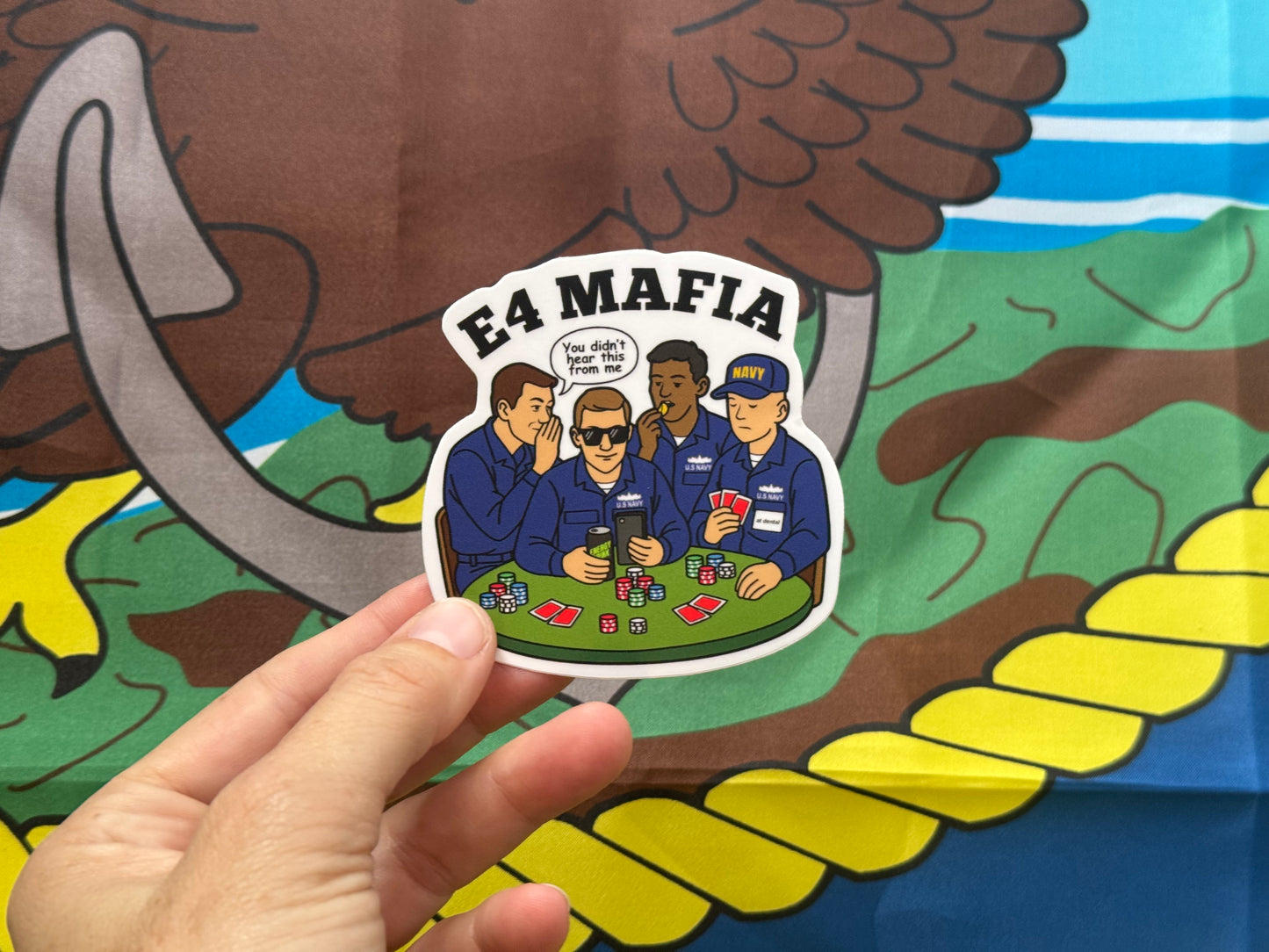 E-4 Mafia – Poker Table Edition