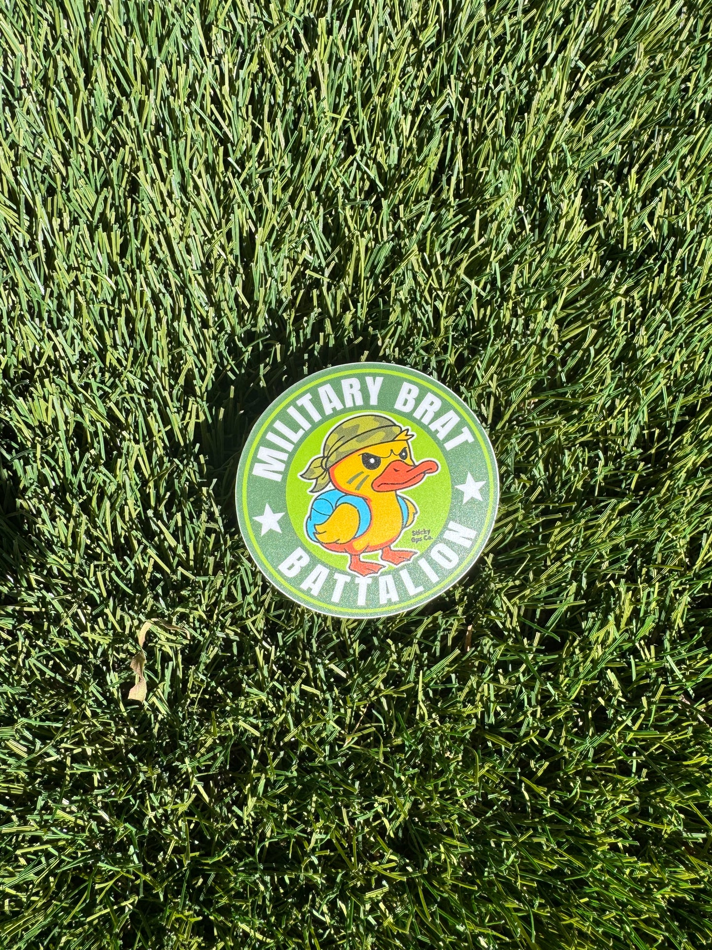 Military Brat Battalion – BOY Duck Sticker