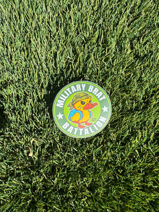 Military Brat Battalion – BOY Duck Sticker