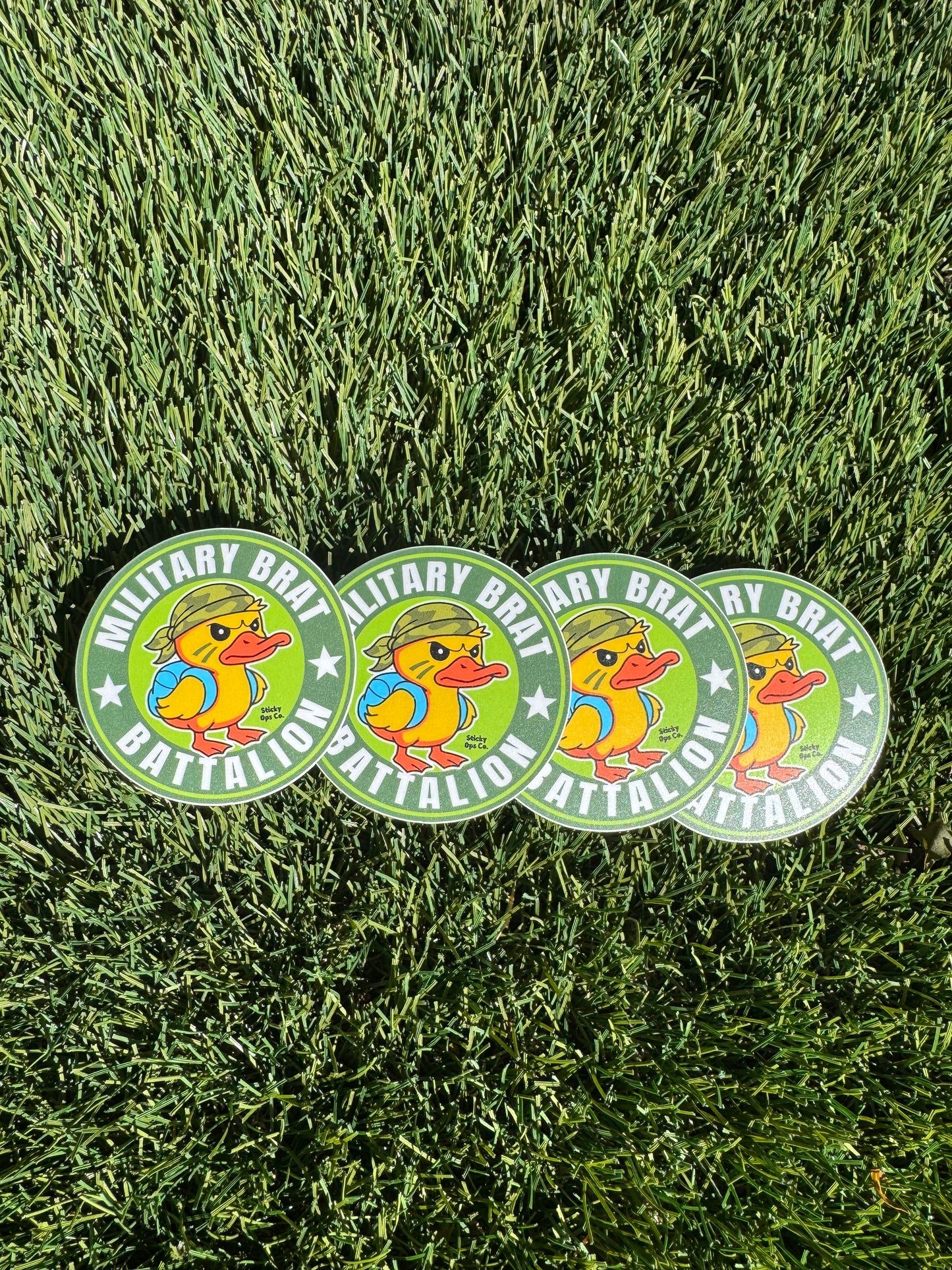 Military Brat Battalion – BOY Duck Sticker