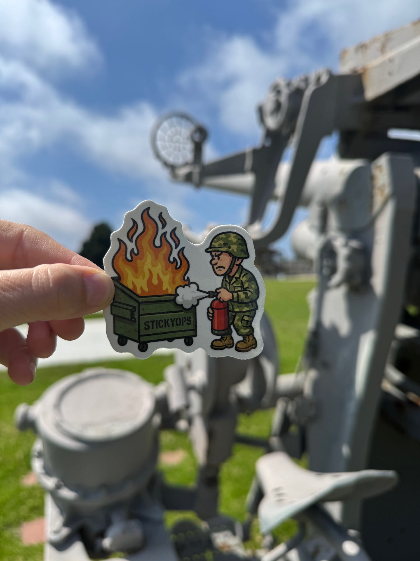 Dumpster Fire – Military Edition