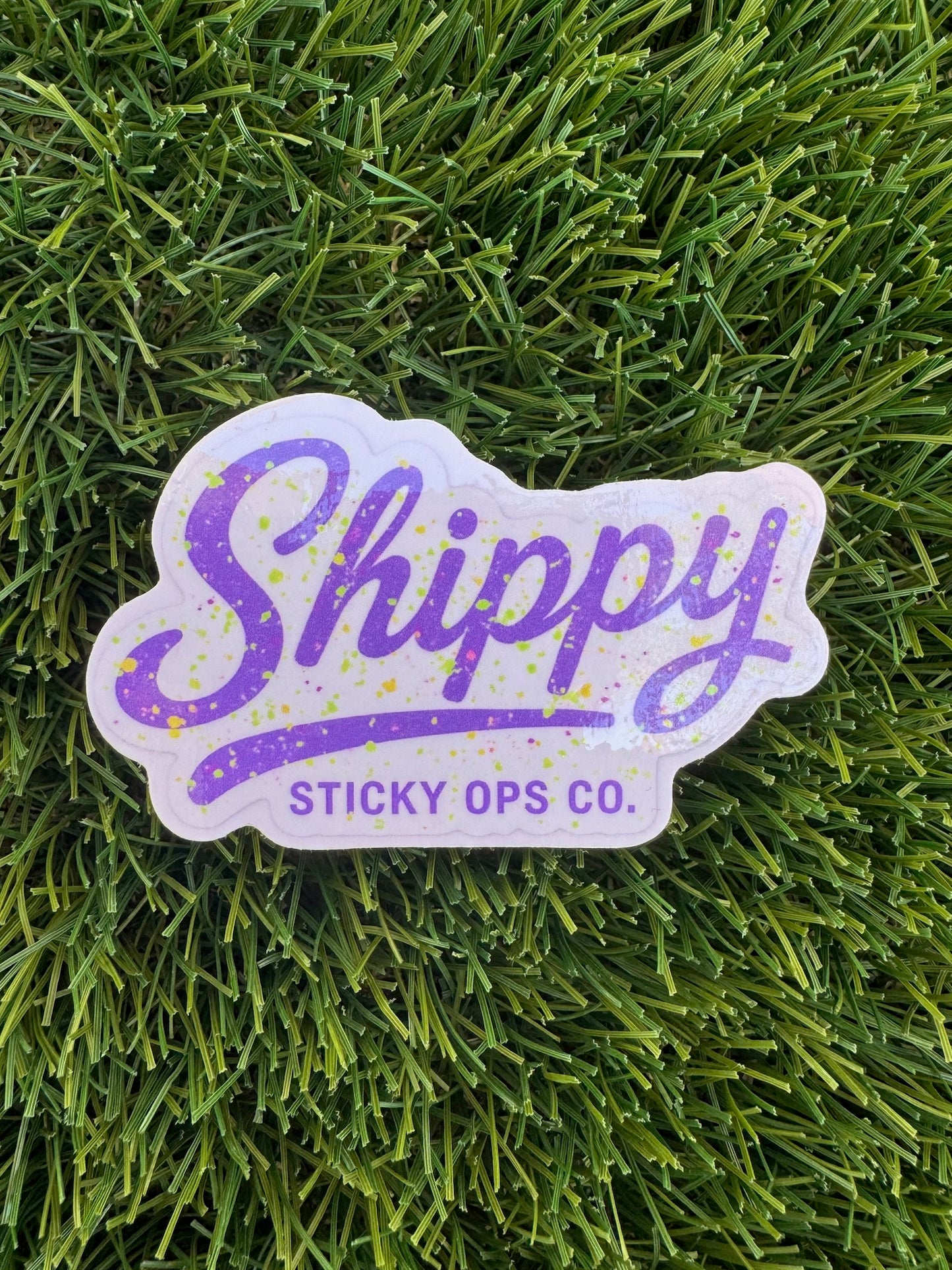 Shippy – Navy Nickname Sticker (3 Color Variants)