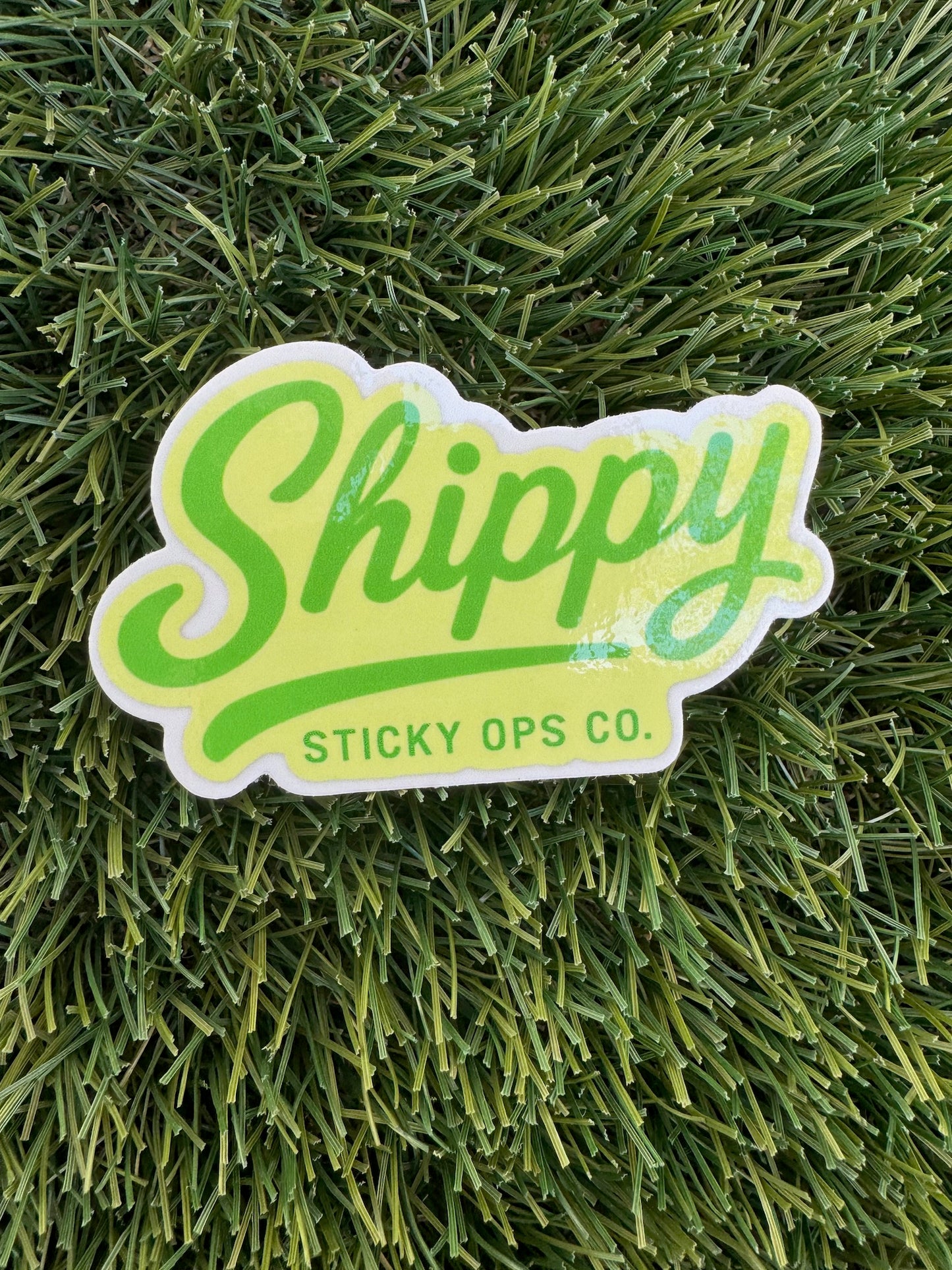 Shippy – Navy Nickname Sticker (3 Color Variants)