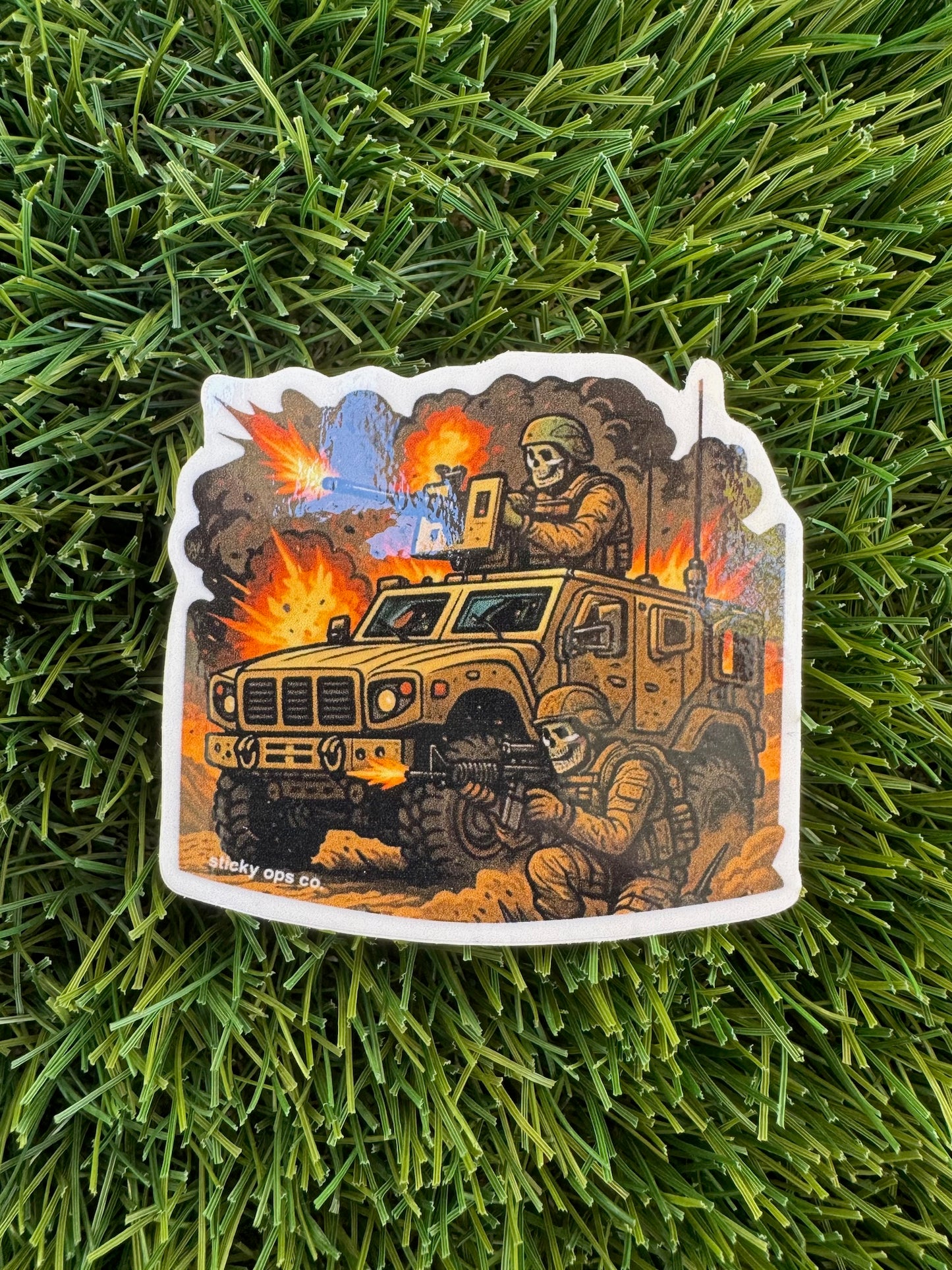 MRAP Mayhem – Skeleton Crew Sticker