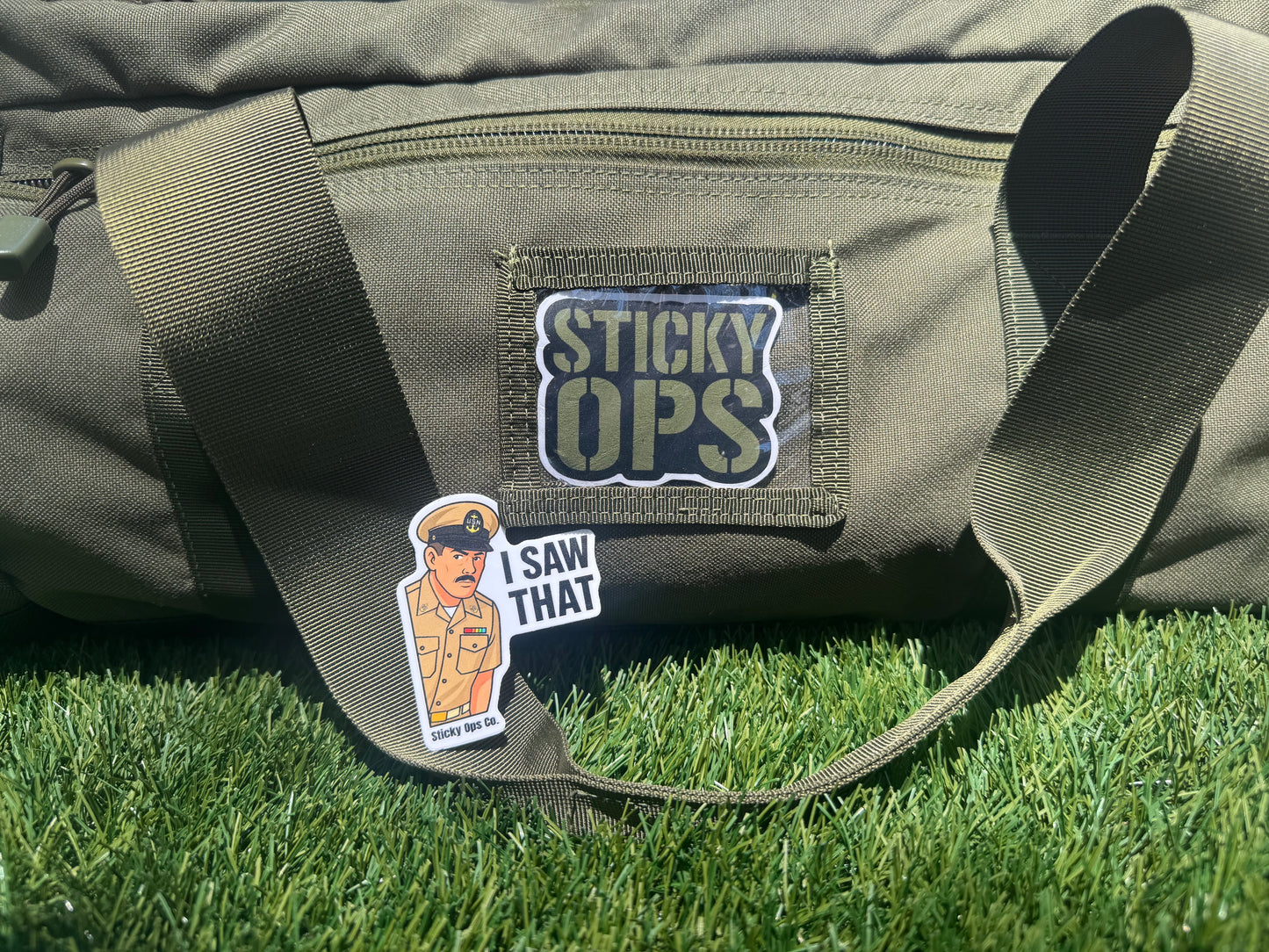 "I Saw That" Navy Chief Sticker