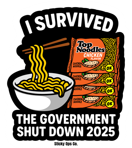 Shutdown Rations: Instant Noodles & Bad Decisions