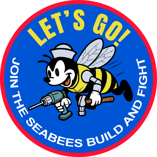 Let’s Go – Join the Seabees Sticker