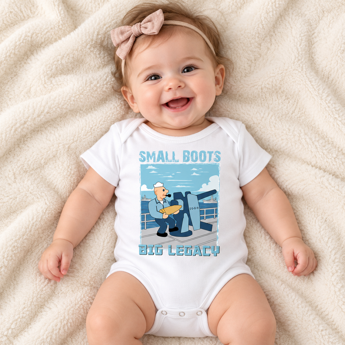 PRE-SALE: Small Boots, Big Legacy — Kids’ Tees & Baby Onesies