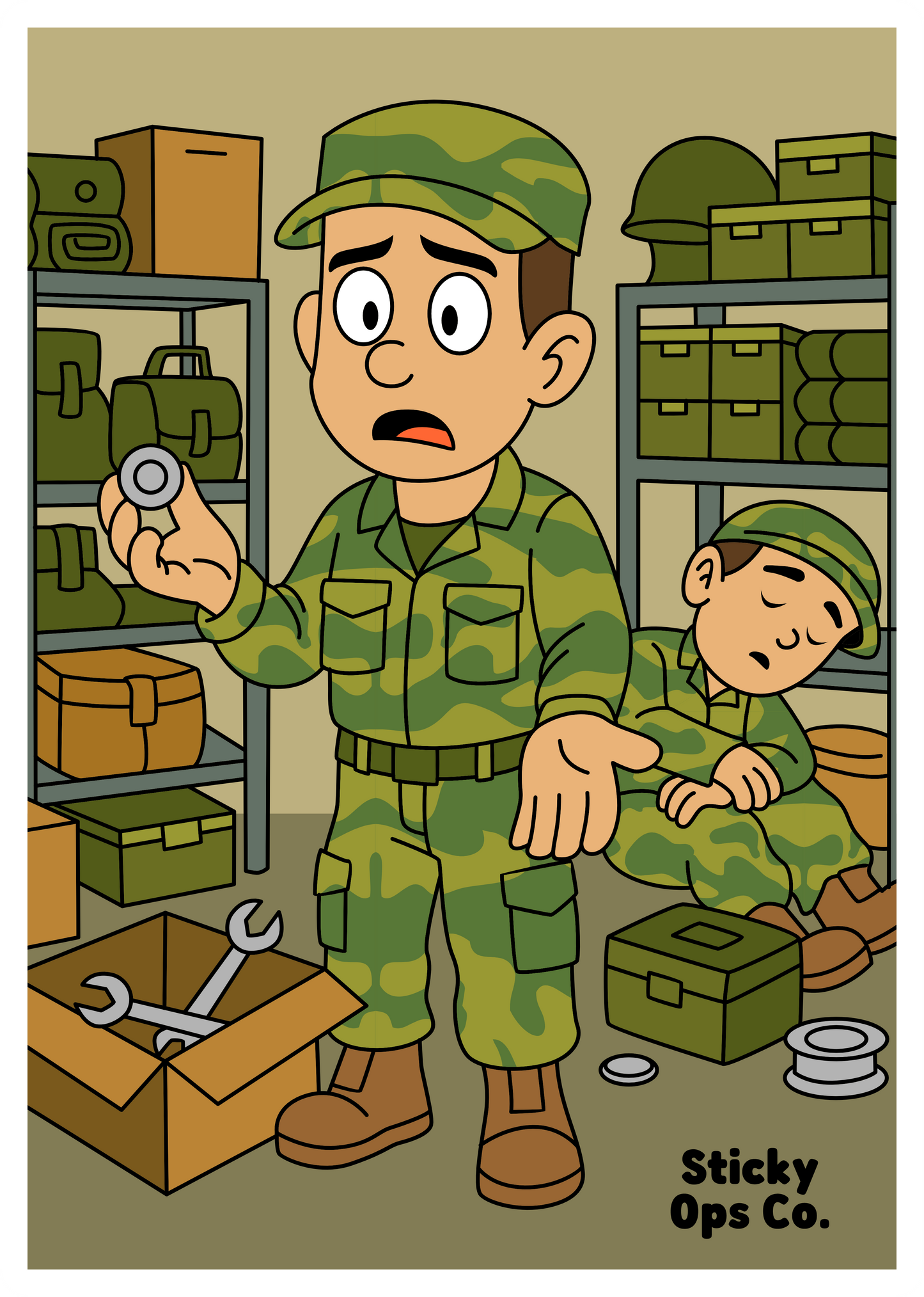 Lost in Supply – WTF Moment Sticker