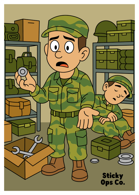 Lost in Supply – WTF Moment Sticker