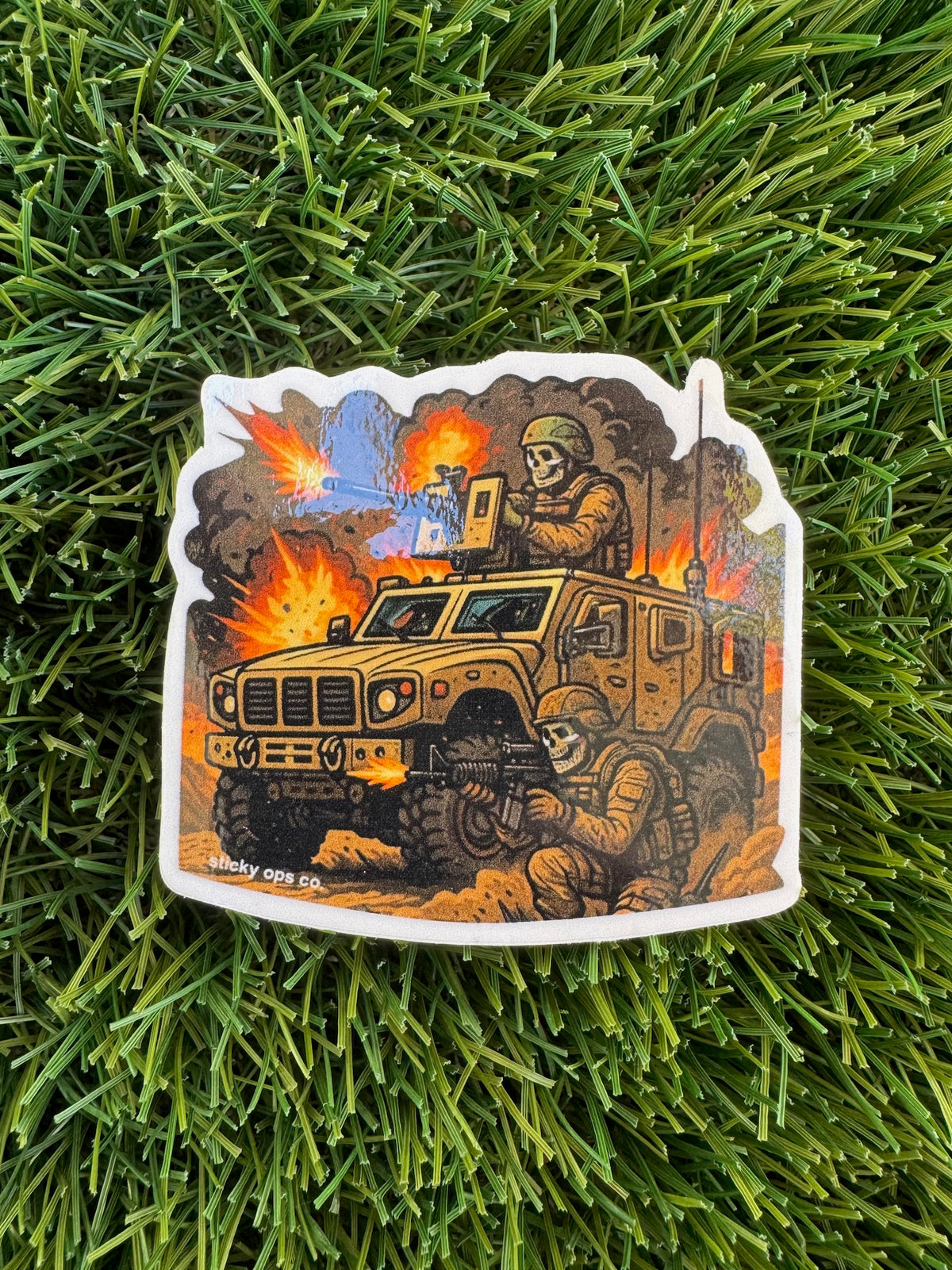 Navy Ops Sticker Salty Skeletons – Navy Crew Sticker – Sticky Ops Co.